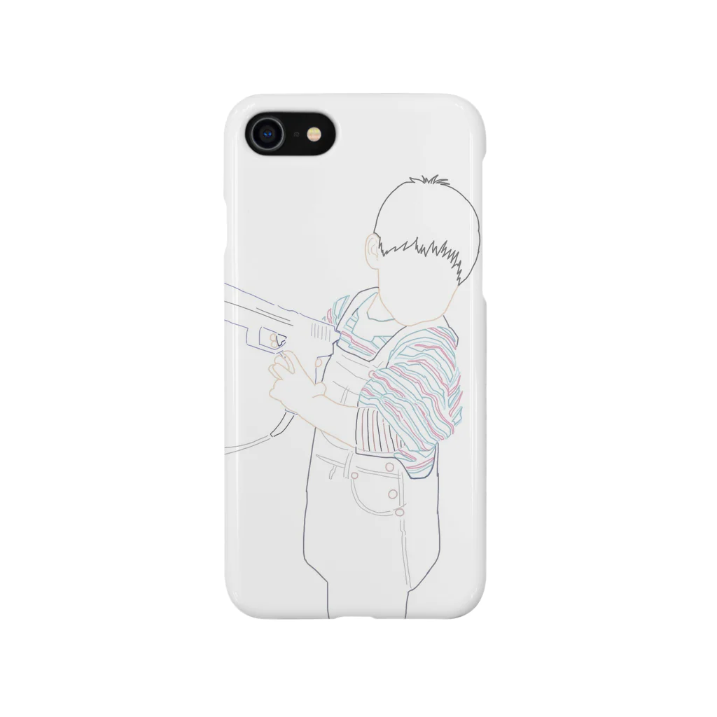 Mr_E_NEETのバブきちくん  Smartphone Case