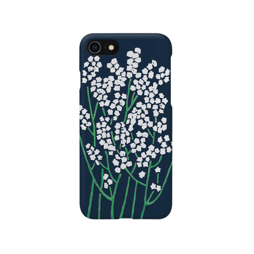 YURI HIMUROのmy favorite_カスミソウ Smartphone Case