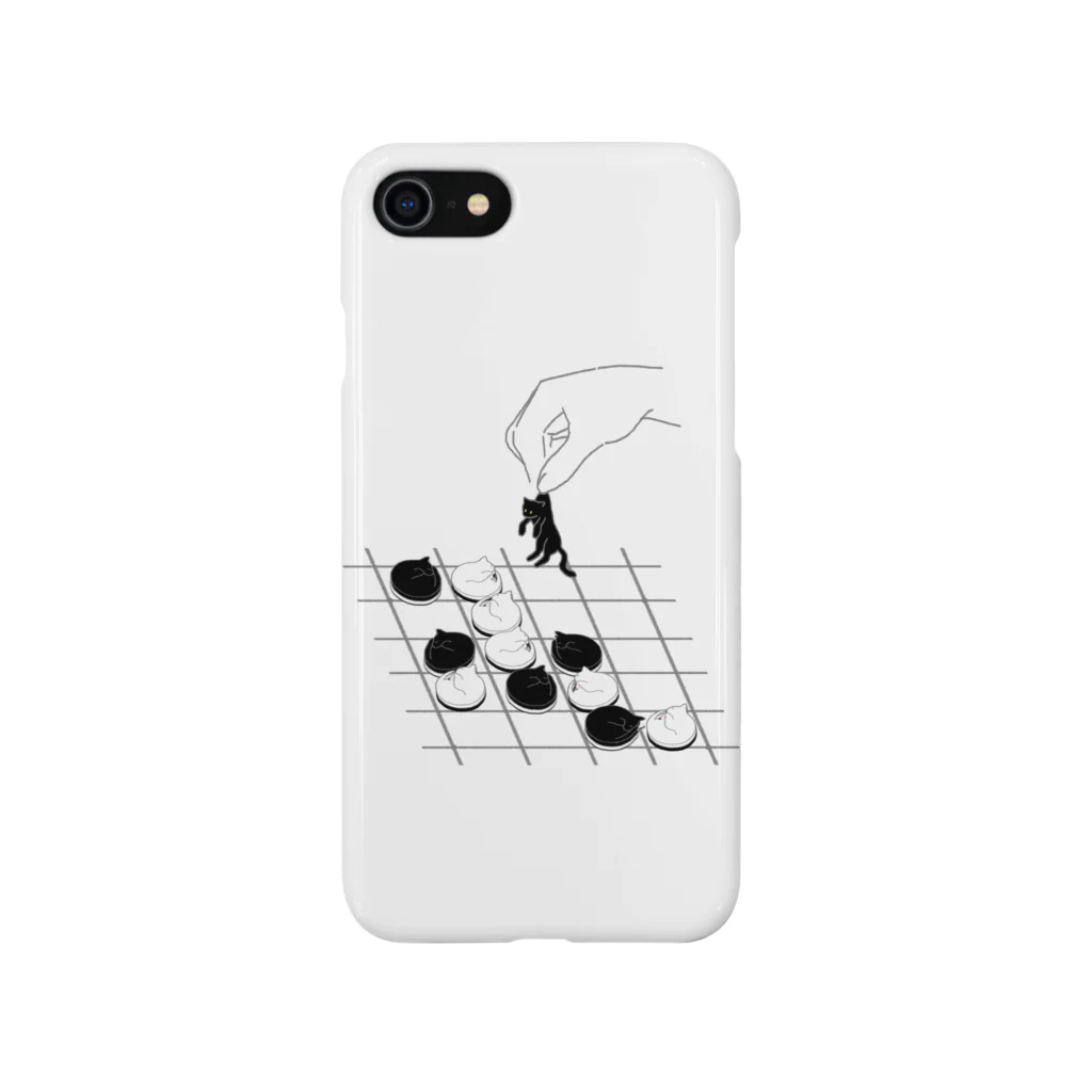 氷熊のおみせのねこのリバーシゲーム Smartphone Case