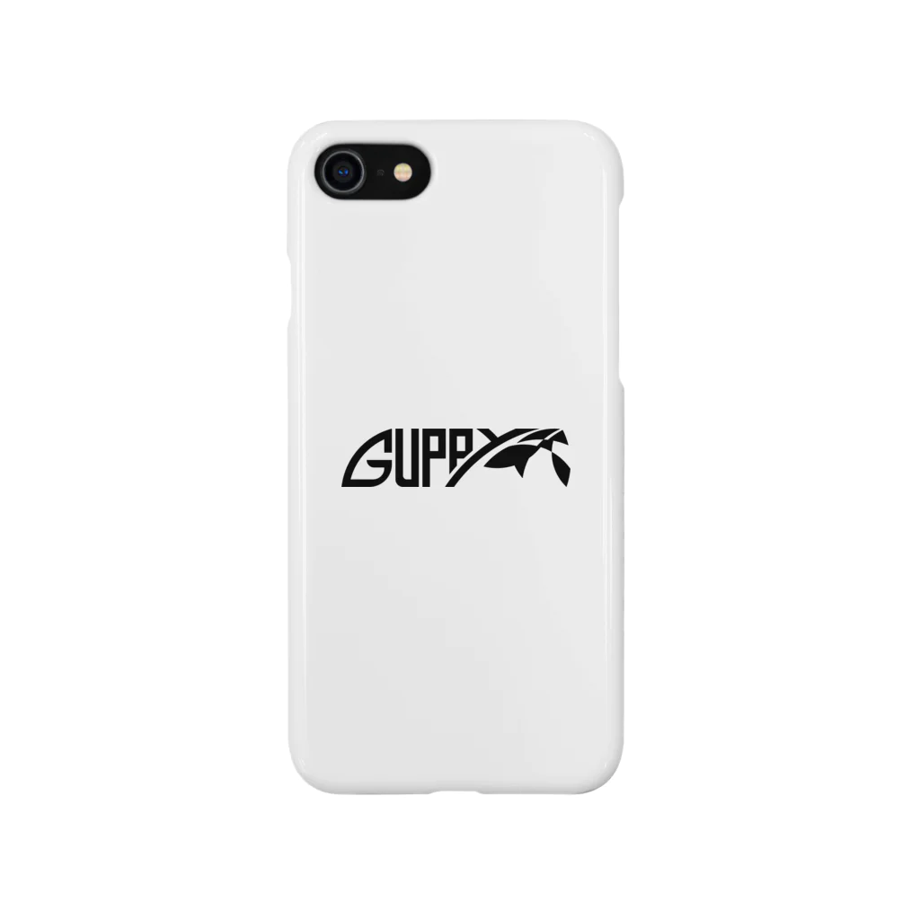 PoooompadoooourのGUPPYロゴ(黒) Smartphone Case