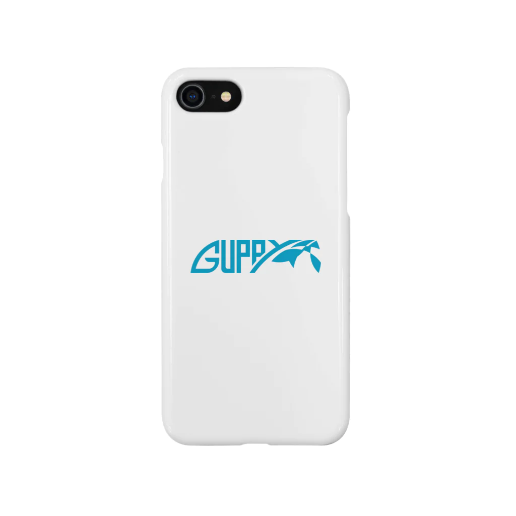 PoooompadoooourのGUPPYロゴ(青) Smartphone Case