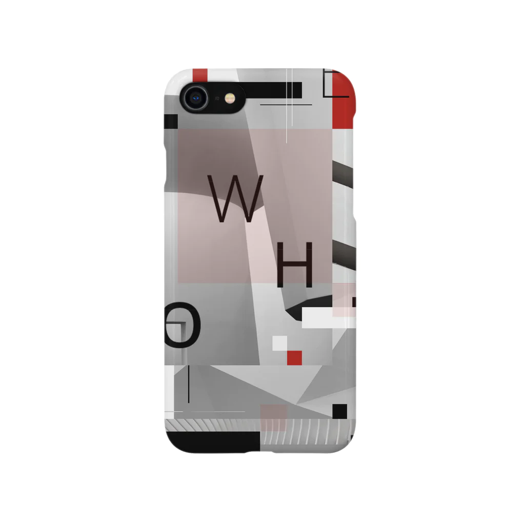 Sizzle artworkのTYPOGRAPHIC -不在- Smartphone Case