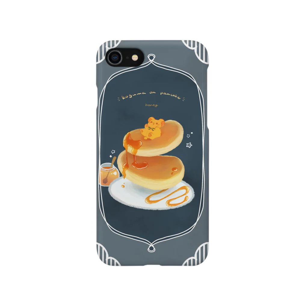 kongaricalicoのkoguma on pancake - honey Smartphone Case