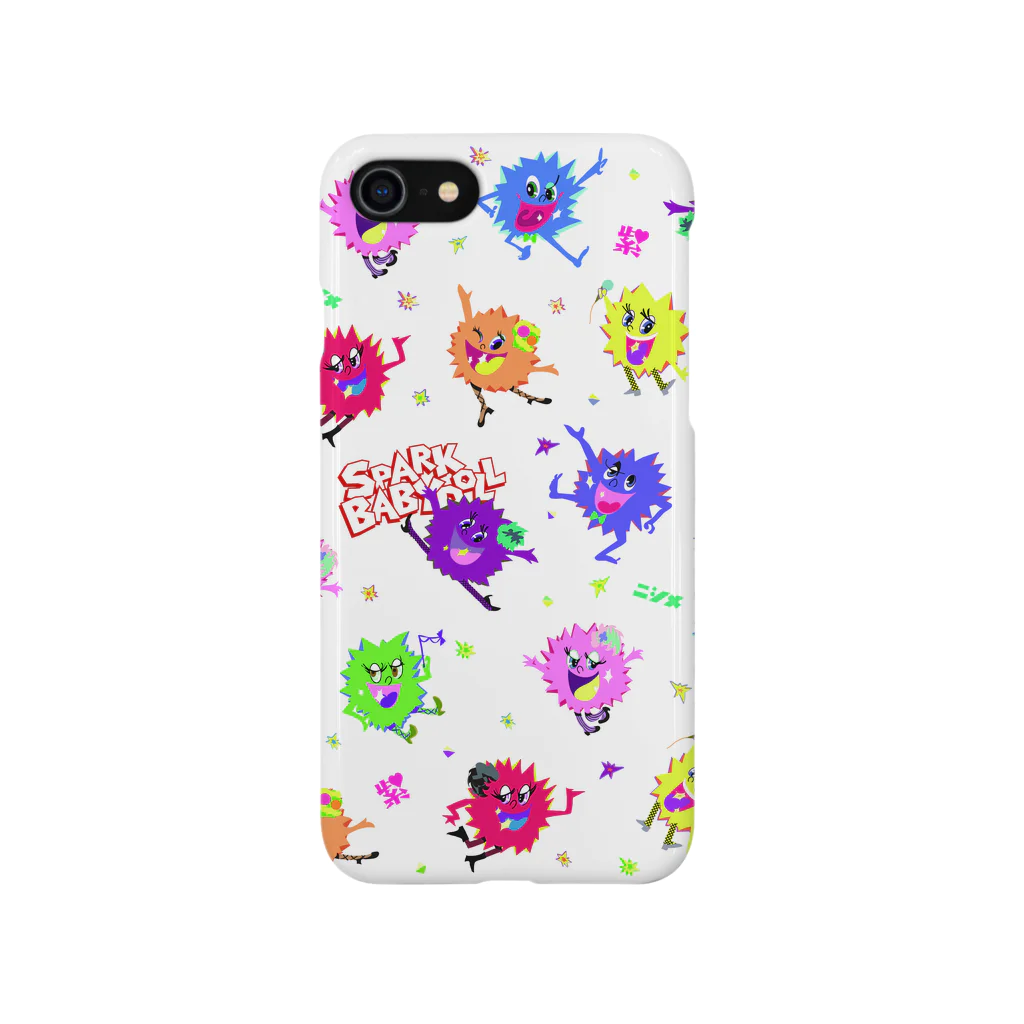 TEAM"nishime"のSPARK BABYDOLL<all stars> Smartphone Case