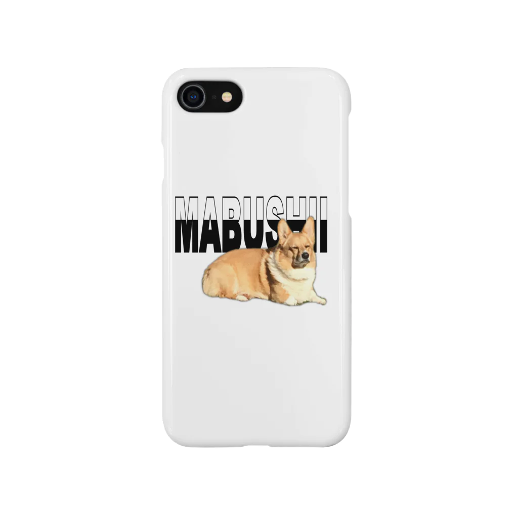 Corgi CorgiのMABUSHIIコーギー スマホケース