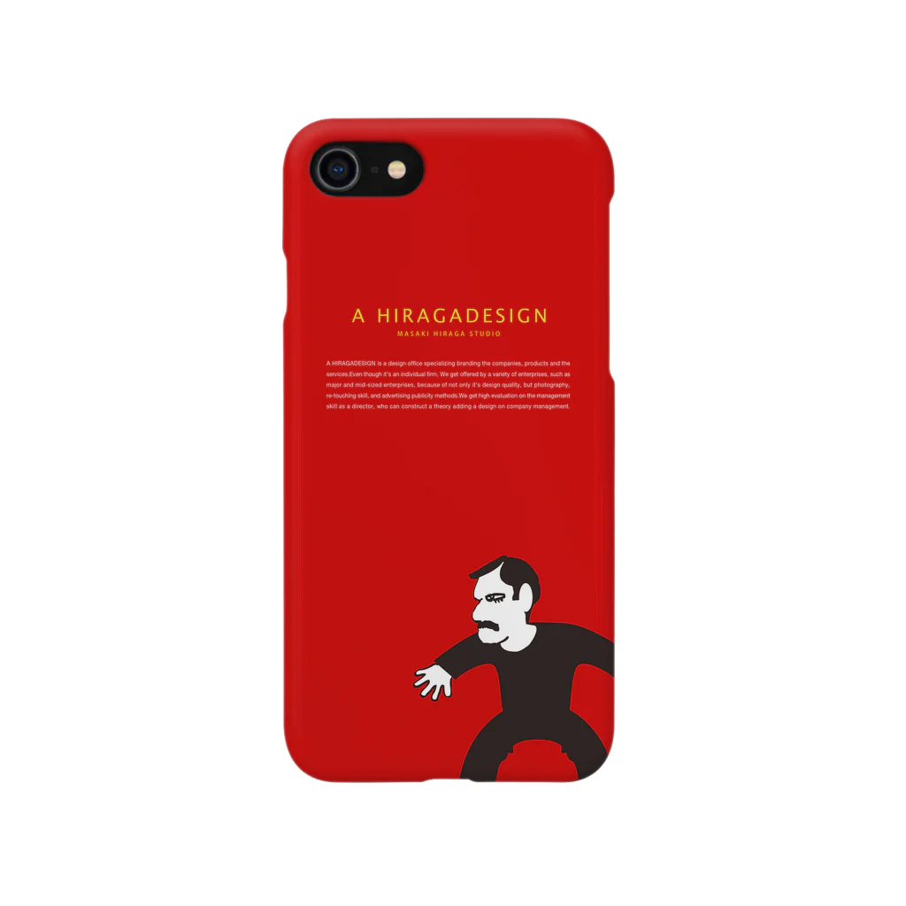 フランチェスコルームのAHD_iphoneケース_RED Smartphone Case