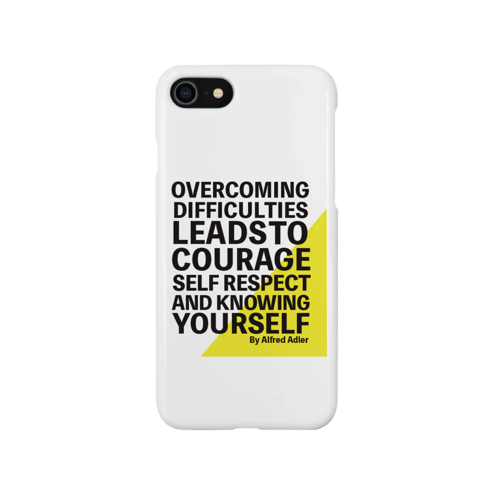  kidoma artsのアドラー心理学 OVERCOMING Smartphone Case