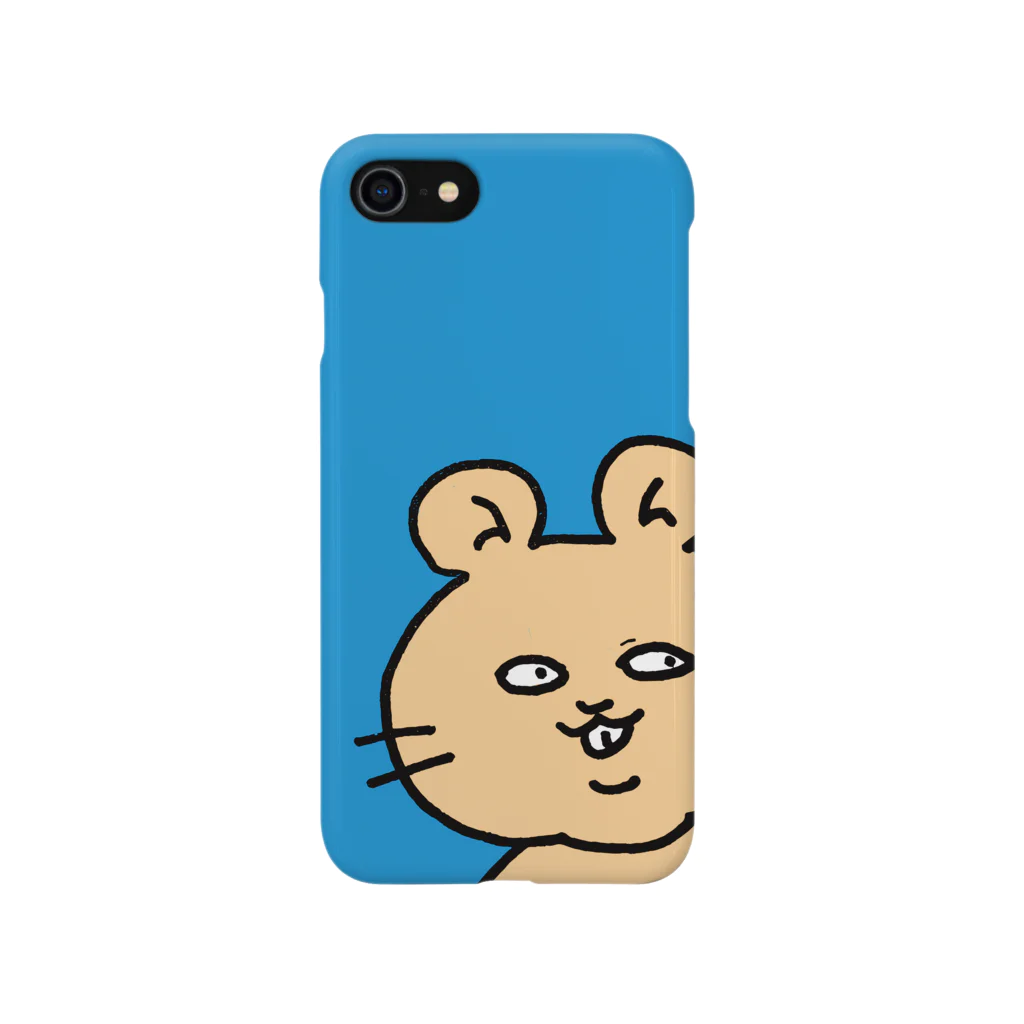 このは米（国産）のねずみの妖精ヶピュちゃん　あお Smartphone Case