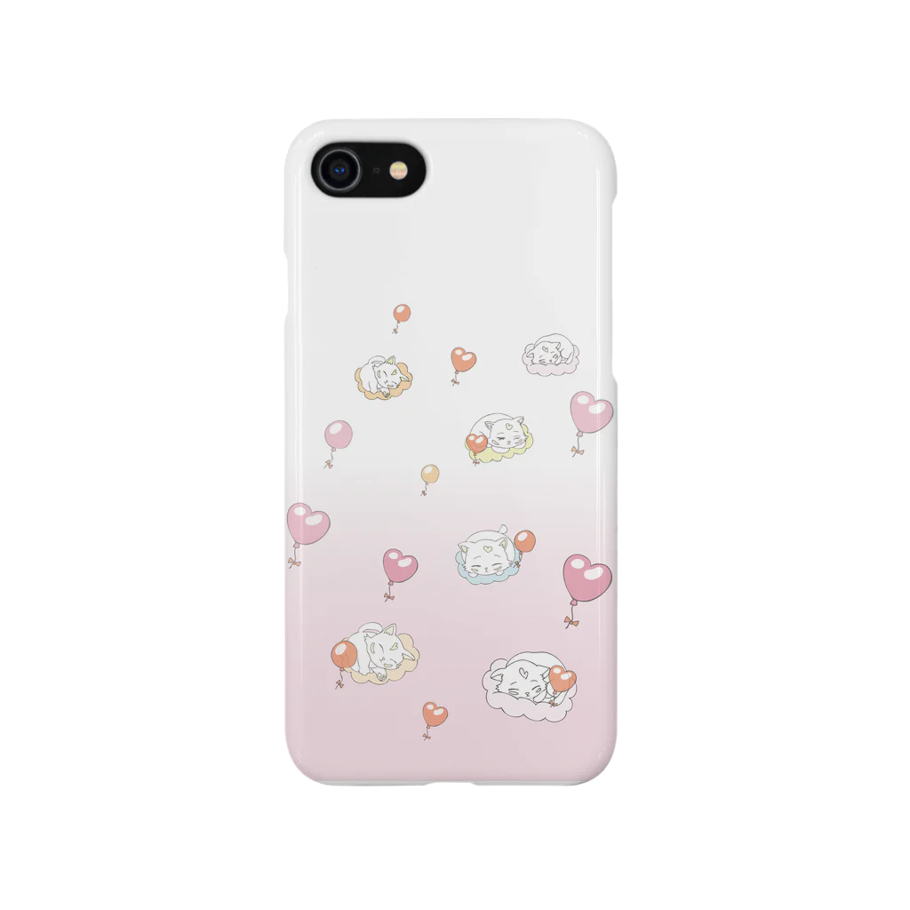 miosukeのソラネコちゃんと風船 Smartphone Case