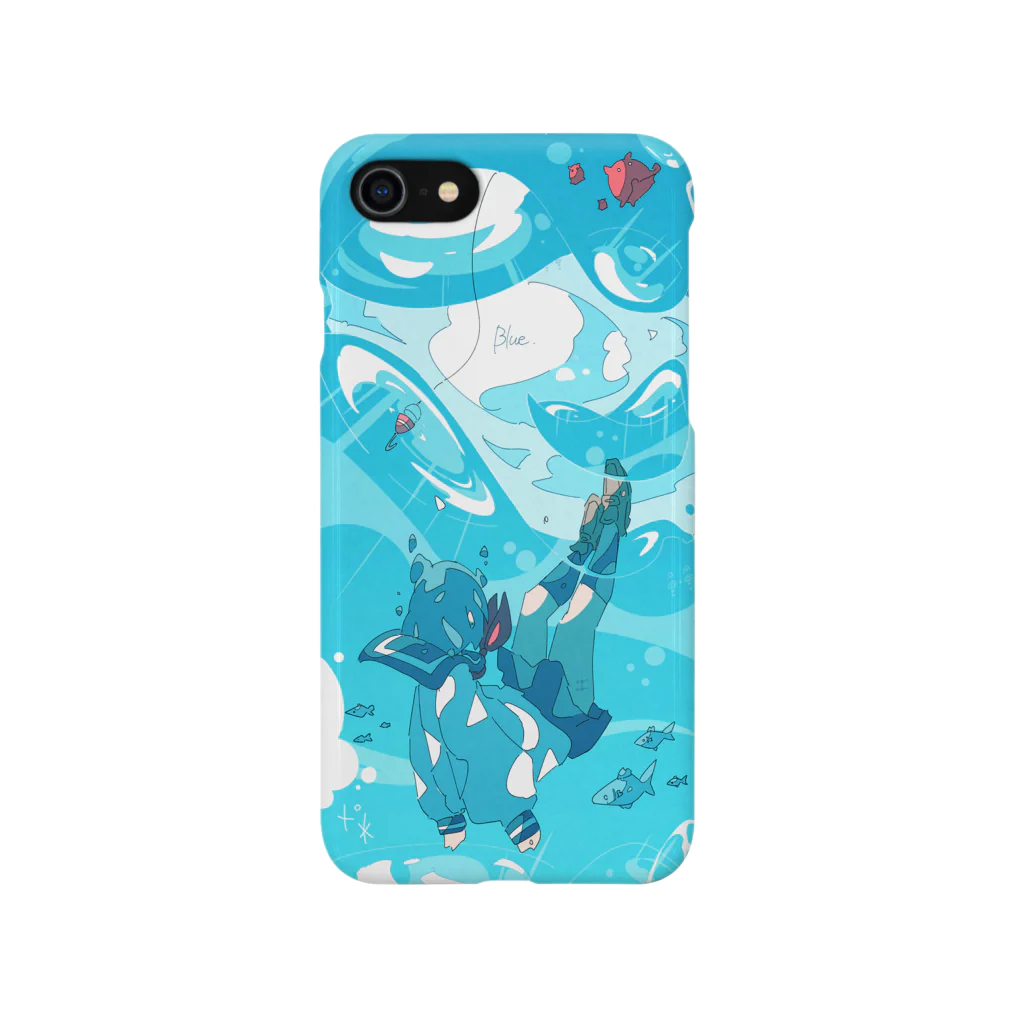 Haるの「青に沈む。」 Smartphone Case