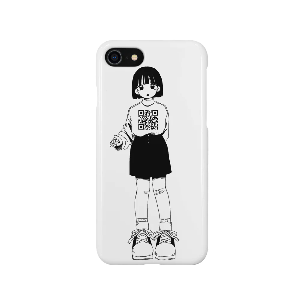 やさしい偶像崇拝のQRちゃん Smartphone Case