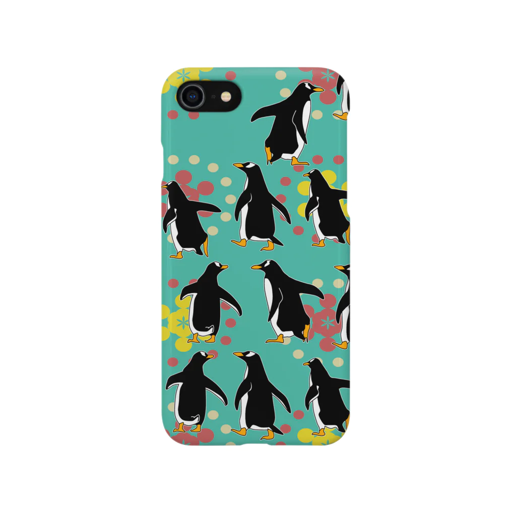 PGcafe-ペンギンカフェ-のペンギンiPhoneケース Smartphone Case