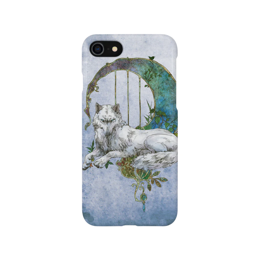 夢海月の月狼 Smartphone Case