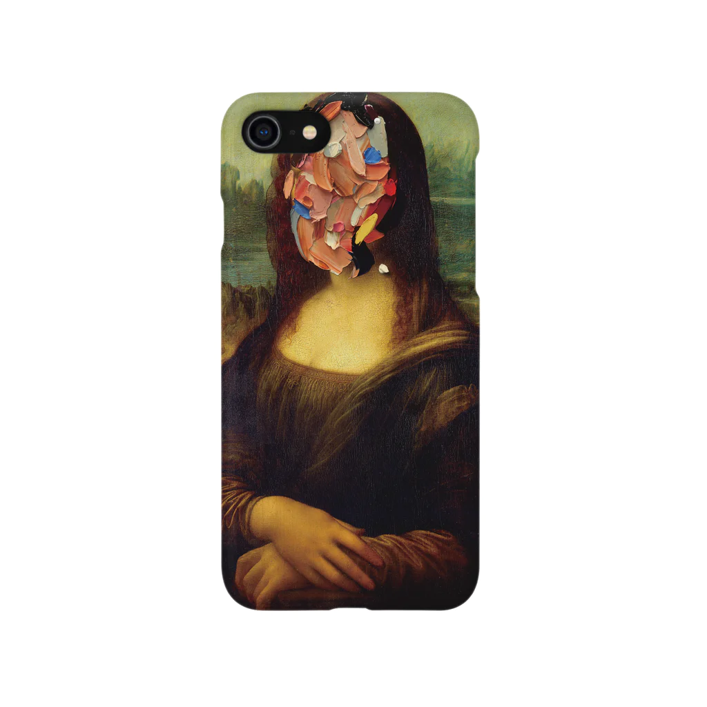 TAKETO KOSHINOのBREAK MONA-LISA Smartphone Case