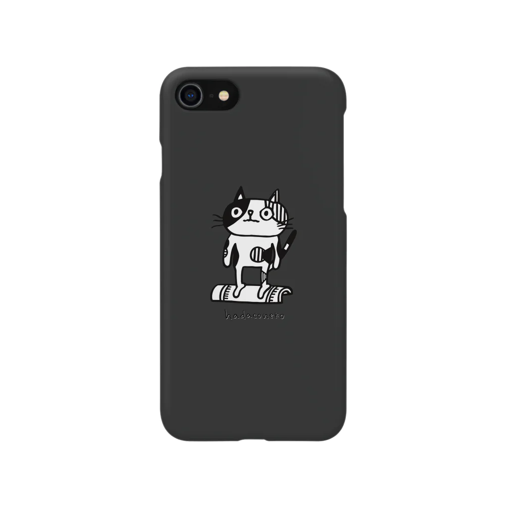 hadaconeko shopの青竹踏み(Black) Smartphone Case