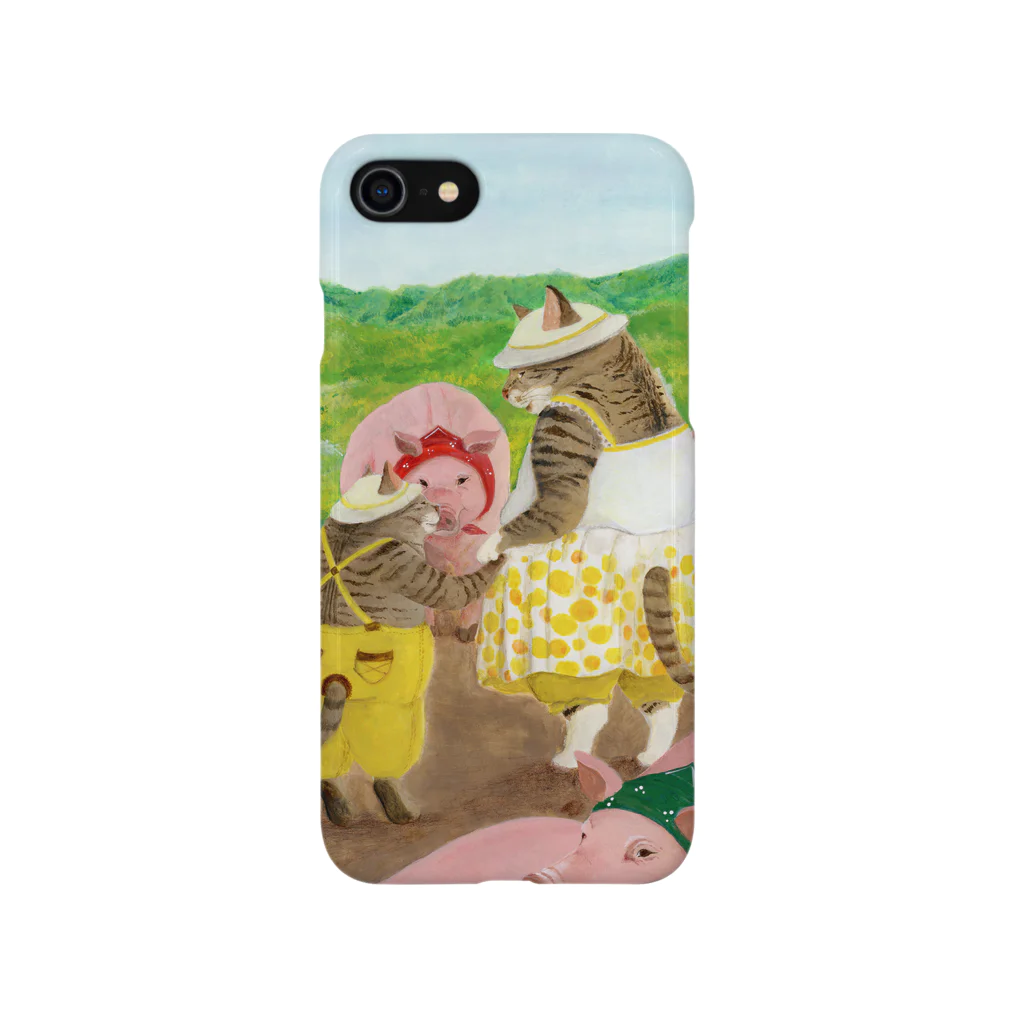 マルポレランドの弟さん、大きくなったわね。 Smartphone Case