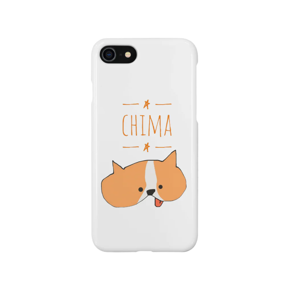 🐾Chima's variety store🐾のCHIMA(CARTOON) Smartphone Case