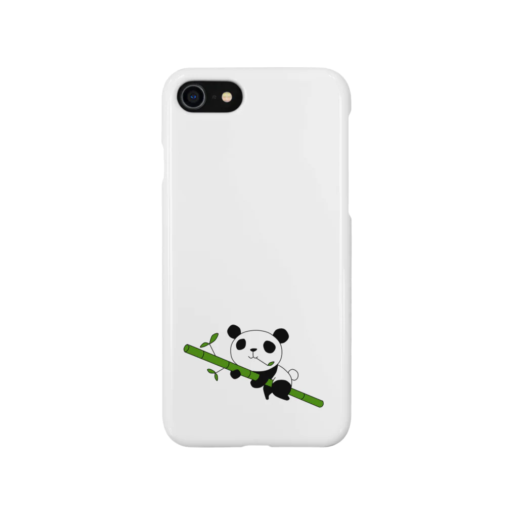 白玉 まめこのささぱんだ Smartphone Case