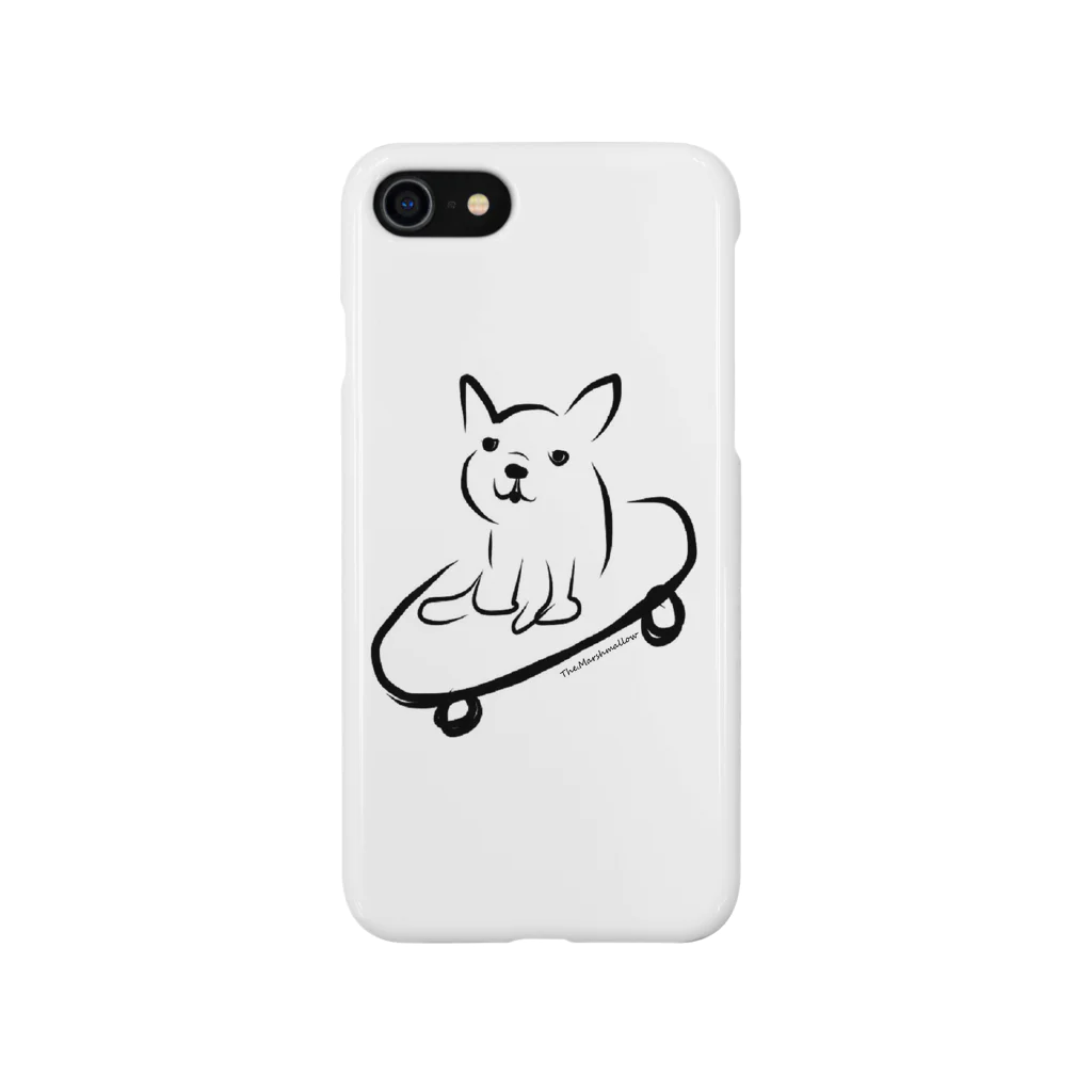 HER AND MARSHMALLOWのスケボーフレブル Smartphone Case