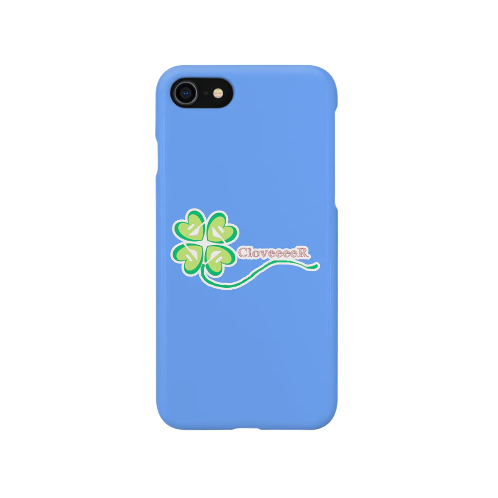 CloveeeeRのCloveeeeR iPhoneケース Blue Edition. Smartphone Case