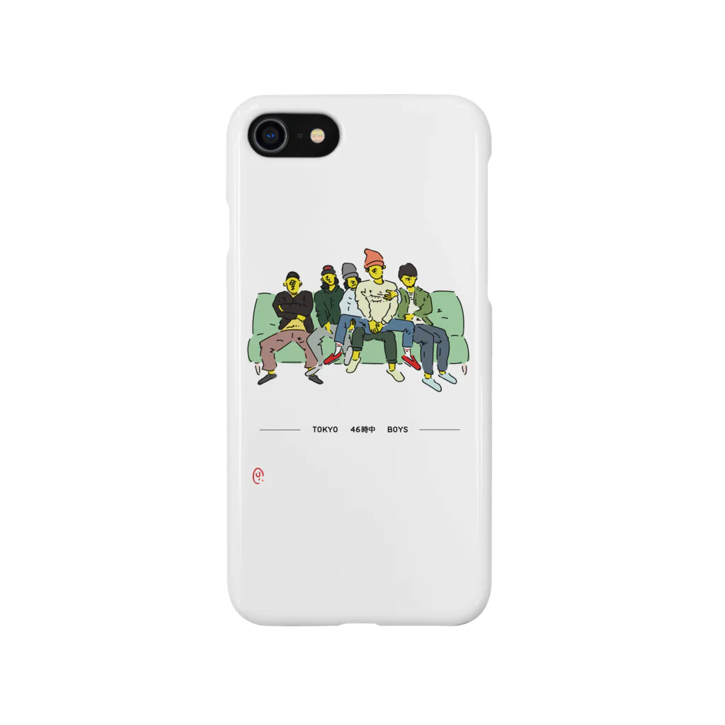 uhei art works.のTOKYO 46時中 BOYS Smartphone Case