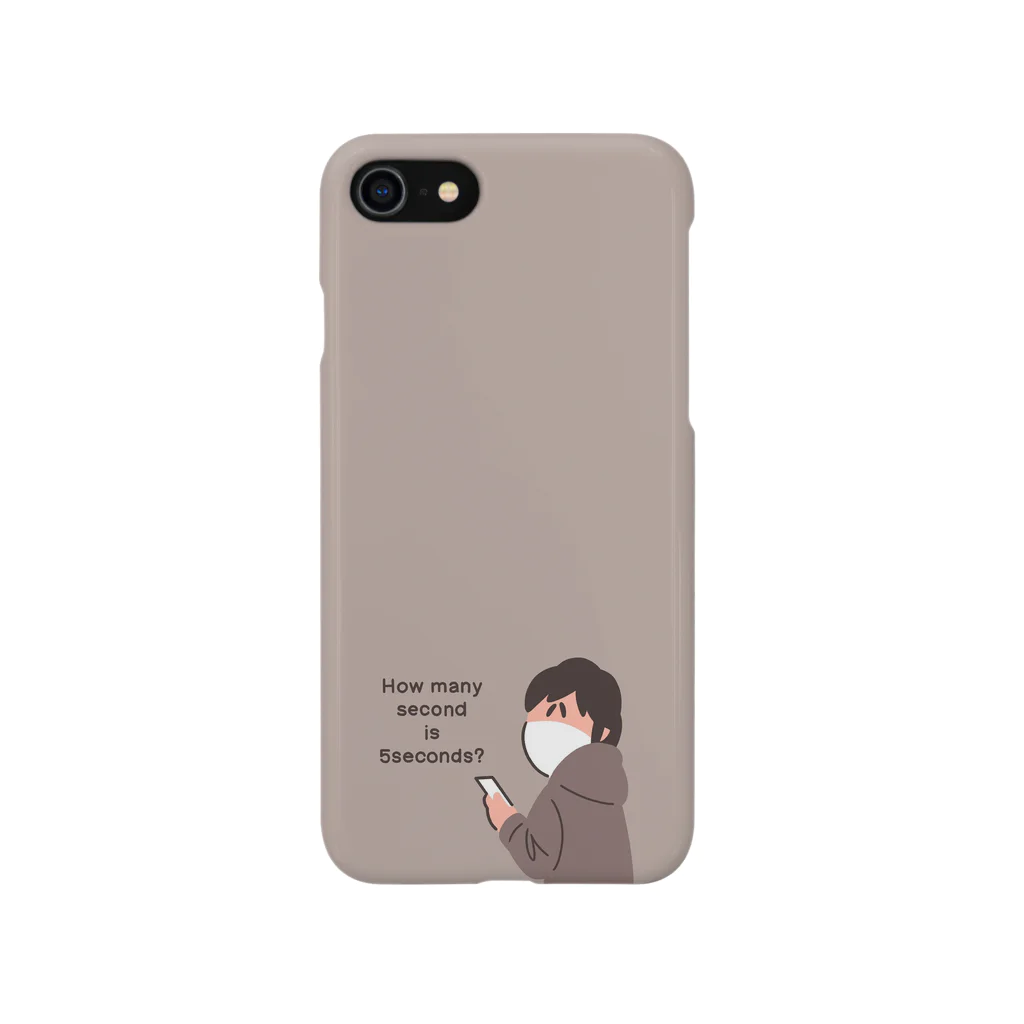 Tokiの独特なセンスの雑貨店のTokiの名言スマホケース（ピンク） Smartphone Case