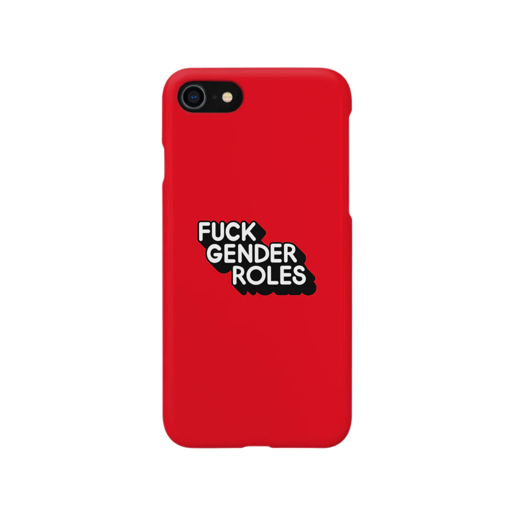 Dykes On BikesのFuckGenderRoles Smartphone Case