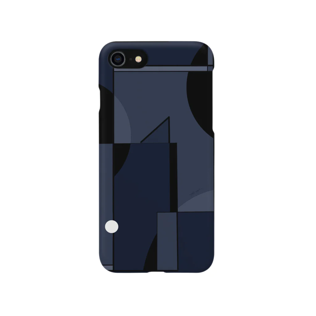 an_artの🟦⬛️⚪️ Smartphone Case