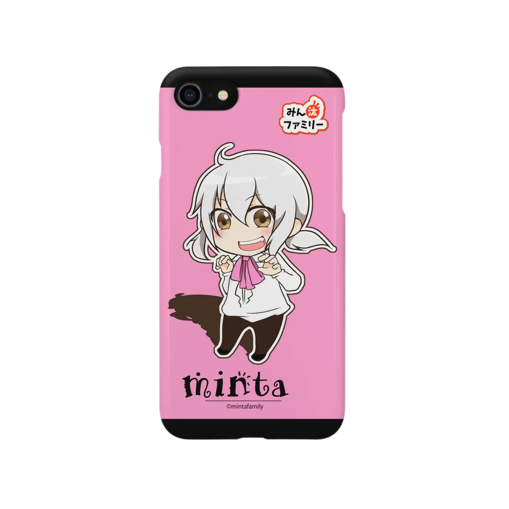 みん汰ファミリー@ゆっくり実況のMinta★アニメ風スマホケース Smartphone Case