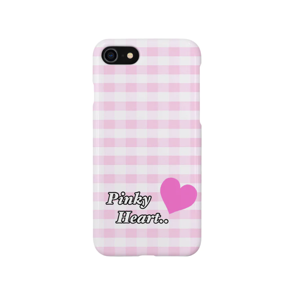 PinkyHeart♡のpinkyheartスマホケース Smartphone Case