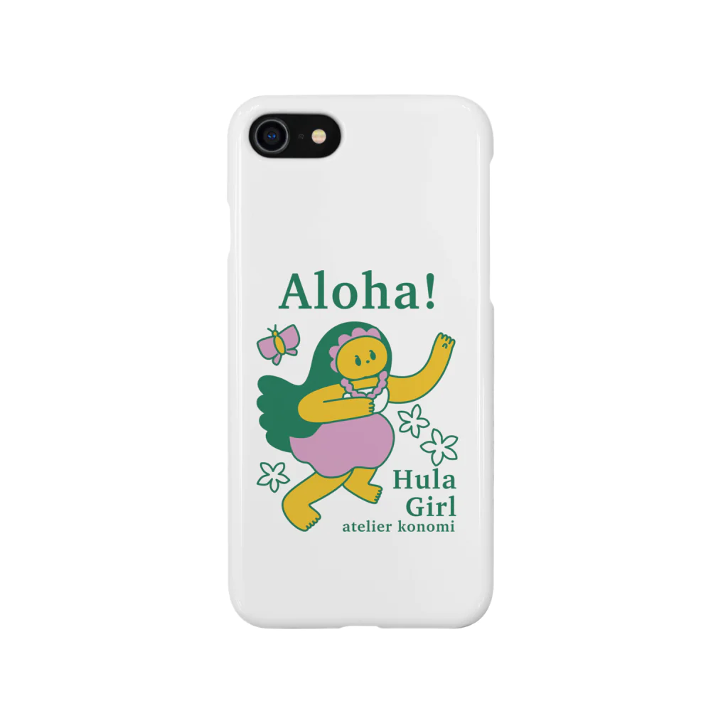 atelier konomi アトリエコノミのアロハ！　スマホケース Smartphone Case