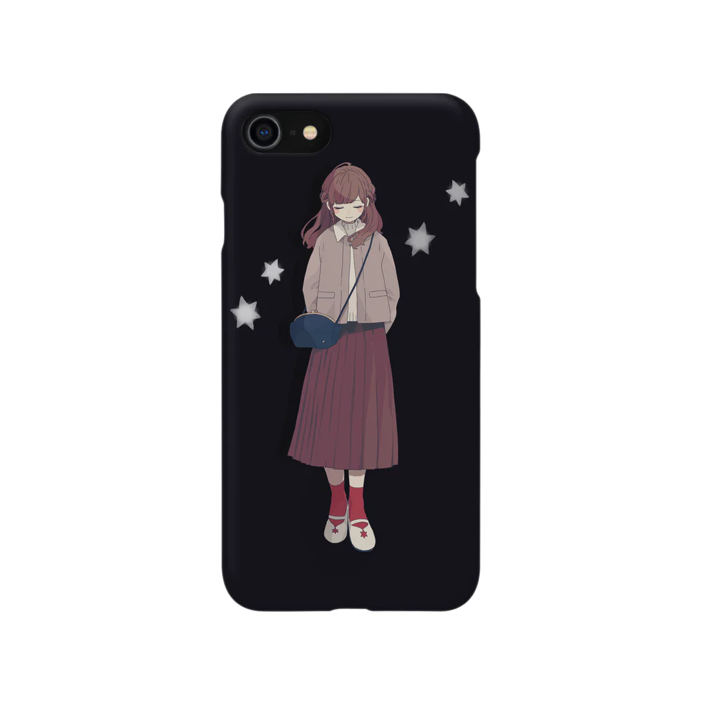 macoの黒 Smartphone Case