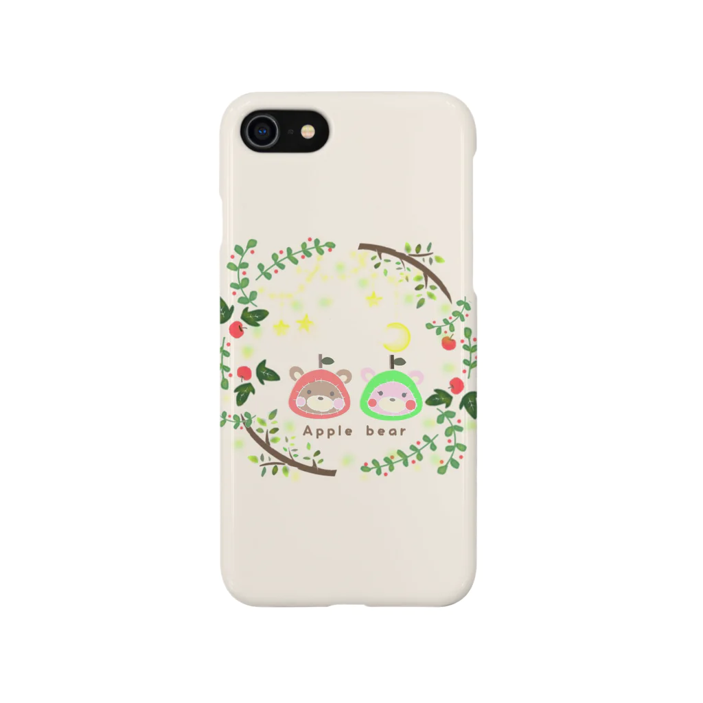 anpanchoitoのあっぷるべぁ 花輪 Smartphone Case