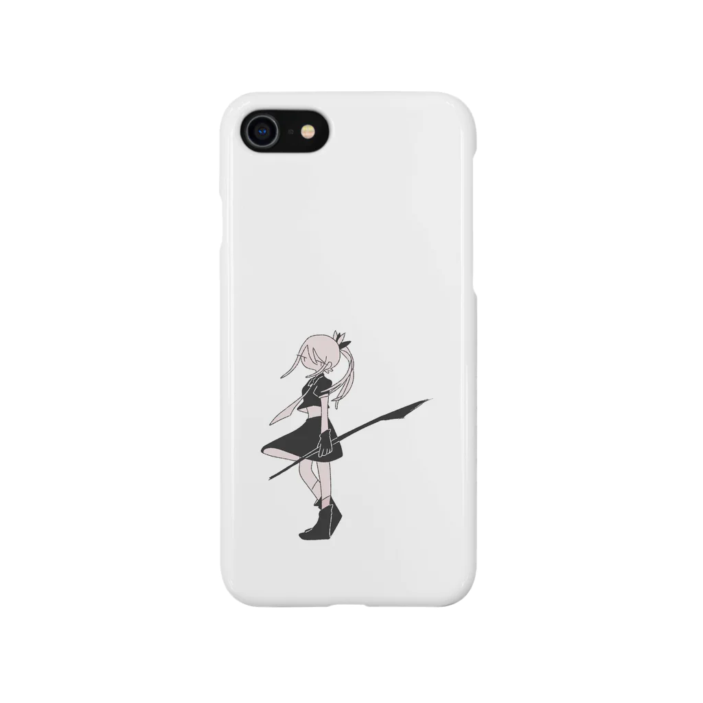〇４７１の無気力少女3 iPhone Smartphone Case
