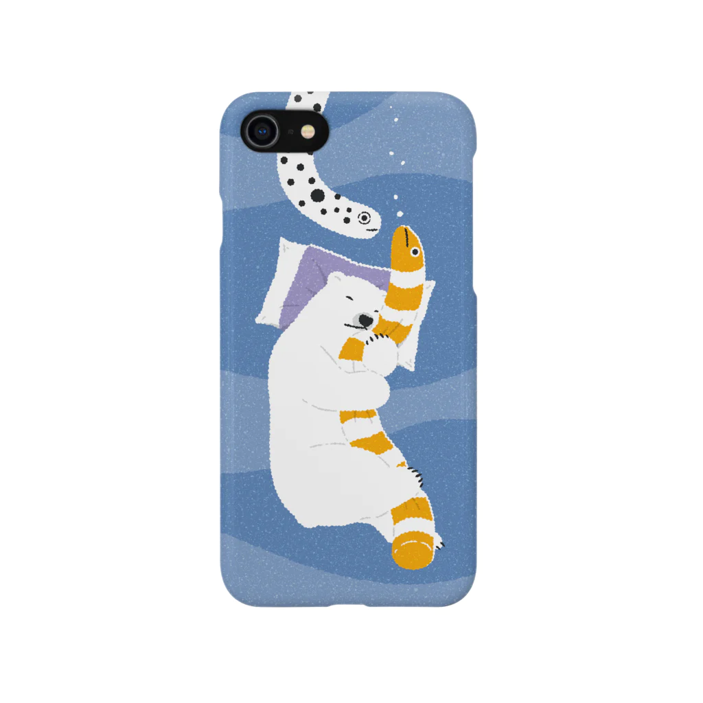 123izmの眠りシロクマ Smartphone Case