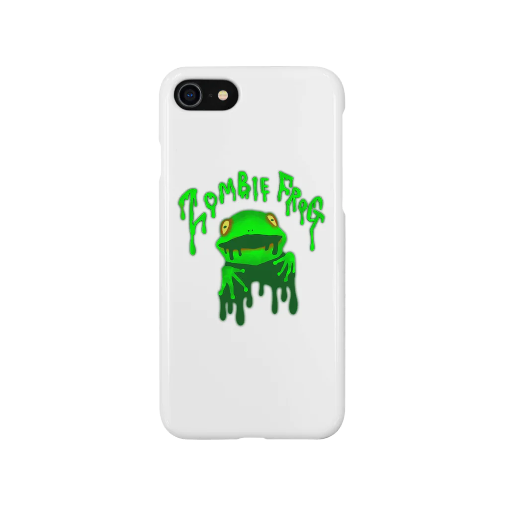 れなしやのZombie frog スマホケース