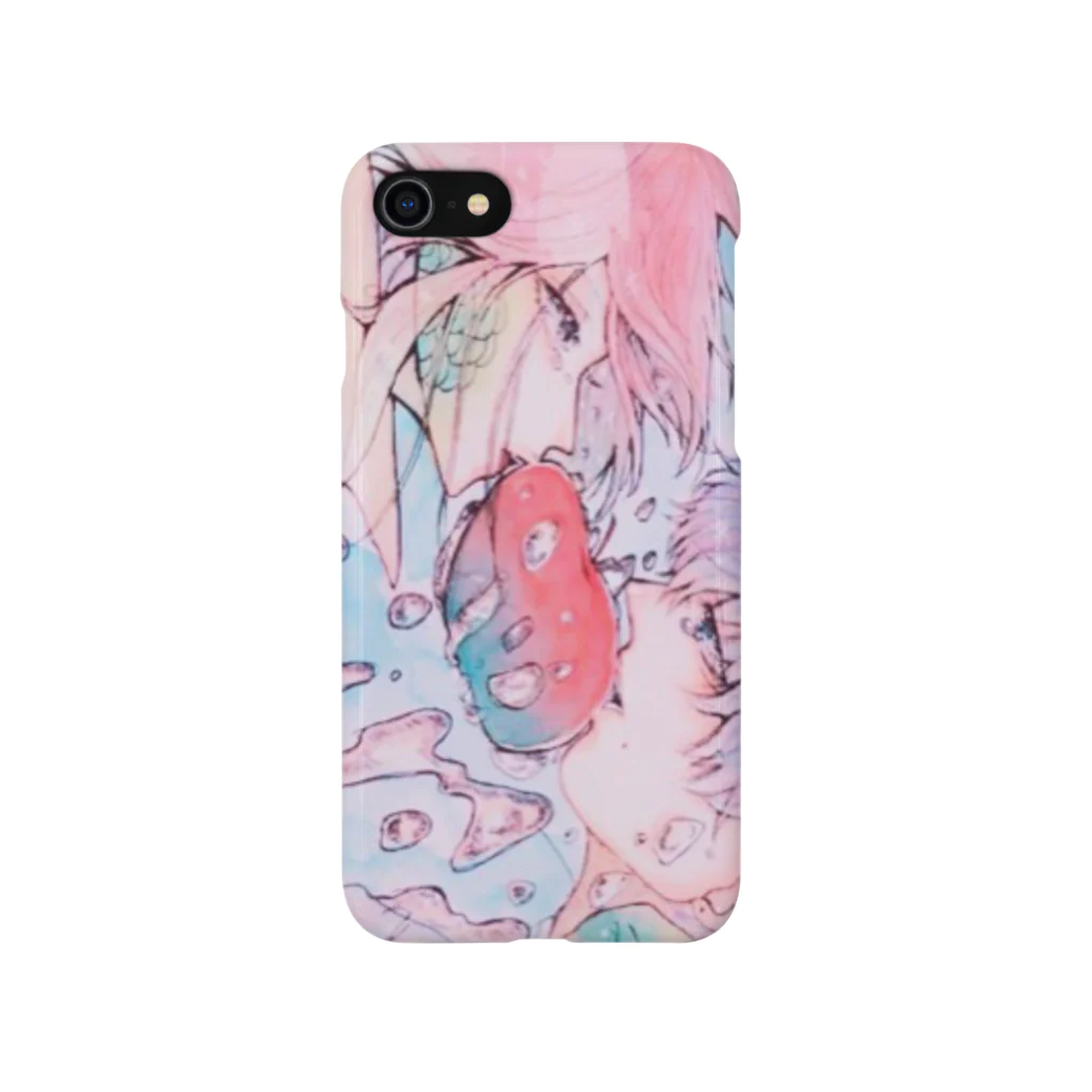 ぬらりひょんの人魚姫 オリジナルイラスト Smartphone Case