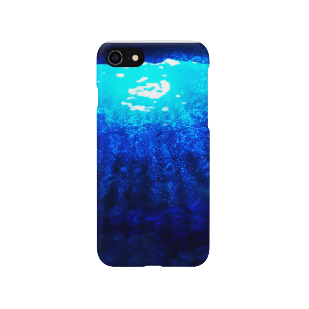 WhiteDesignのDEEP BLUE Smartphone Case