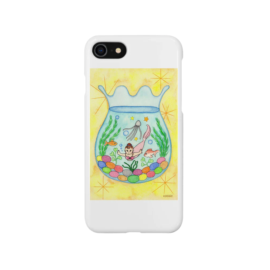 KIRARIの夢色雑貨屋さんの「金魚鉢の夢」 Smartphone Case