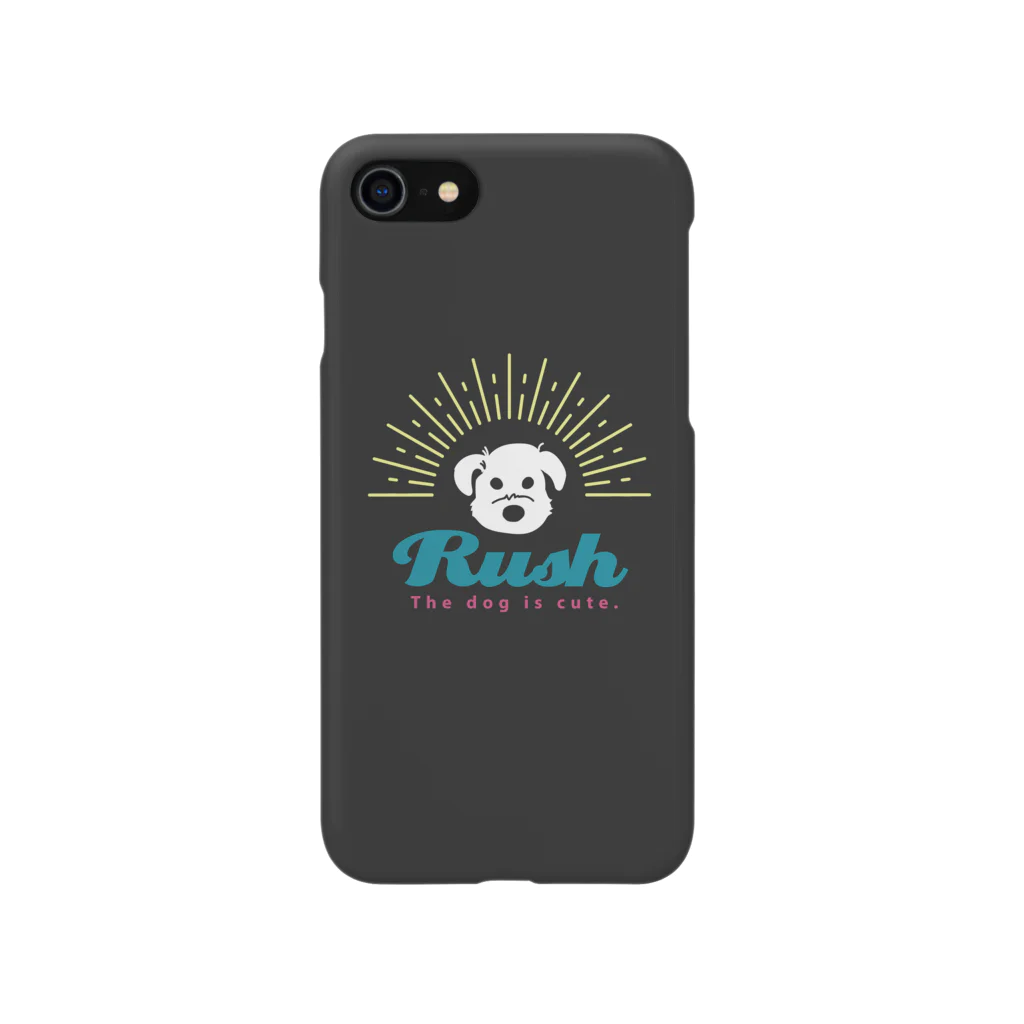 yuna abe (ぱつこ)のRush-Black- Smartphone Case