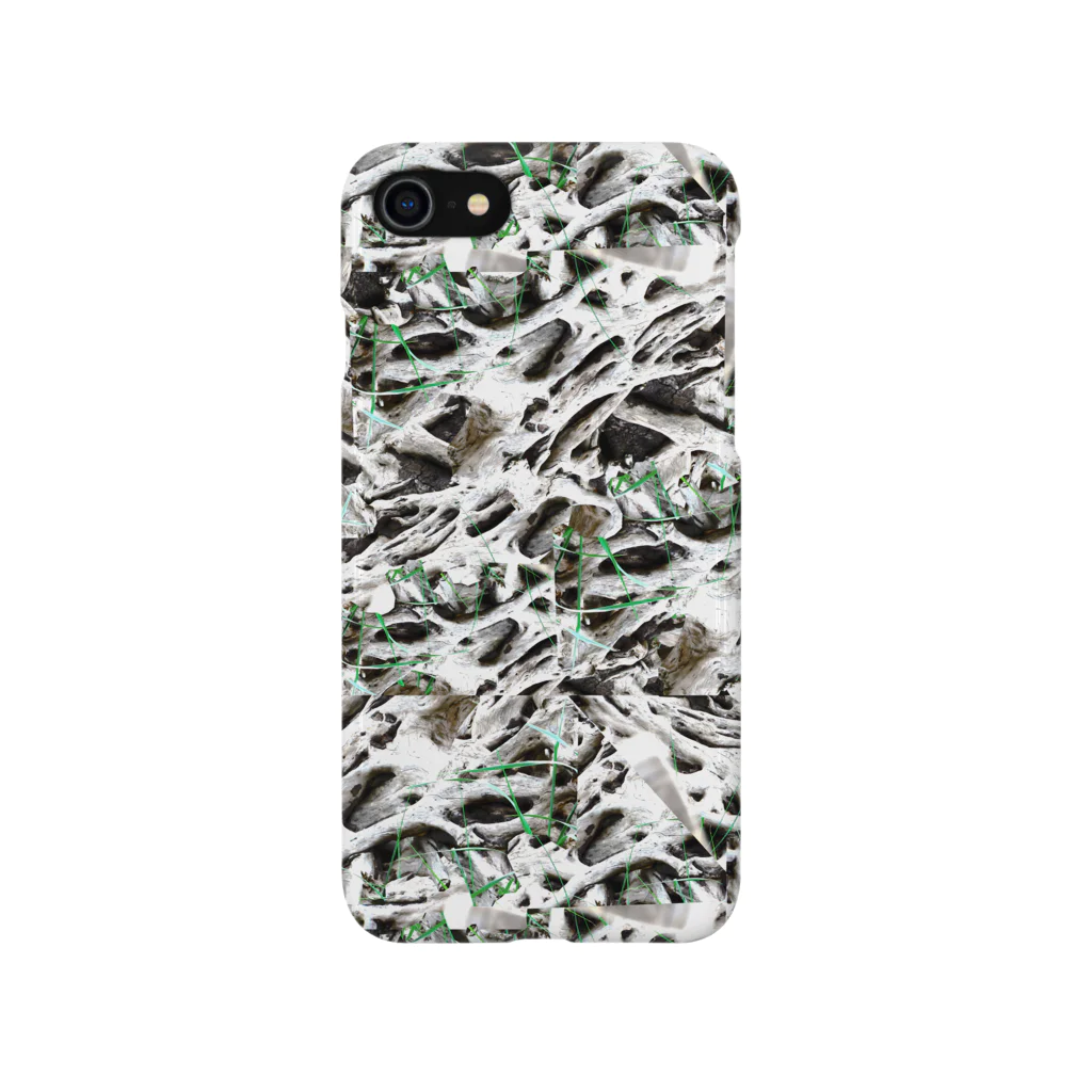 ＳＩＬＶＥＲＷＯＬＦＭＥＮmixculturedesinの2018-19NEW「Driftwood」 Smartphone Case