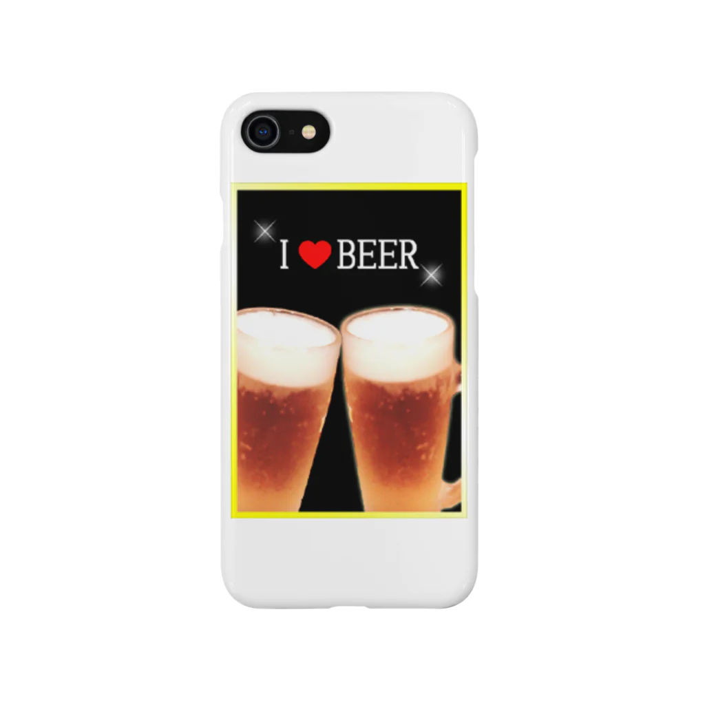 tomoDesignのPremium BEER スマホケース