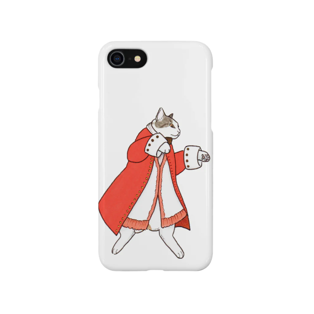 小町 by maltamarieの眠れる森の猫(一心くん) Smartphone Case