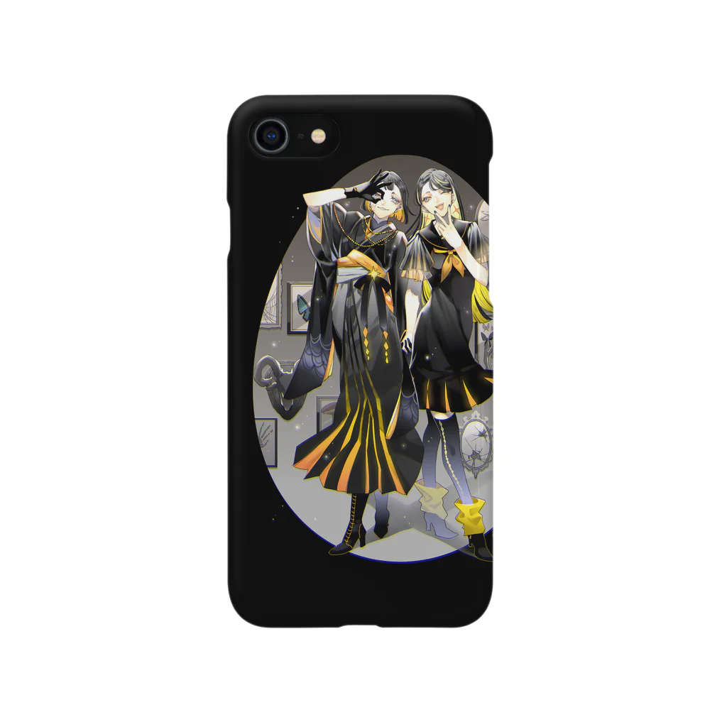 紫灯座のハロウィンコーデ iPhone Smartphone Case