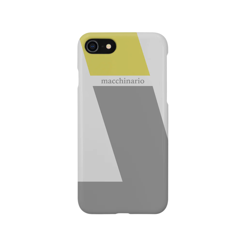 Cafe_macchinarioのmacchinarioのスマホケースver2 Smartphone Case