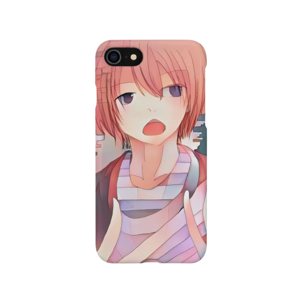 ルイフの一号店のハゲコラボケース Smartphone Case