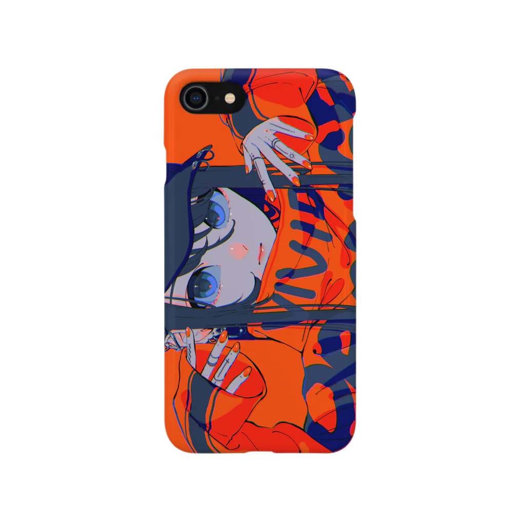 りたおのvivid orange Smartphone Case