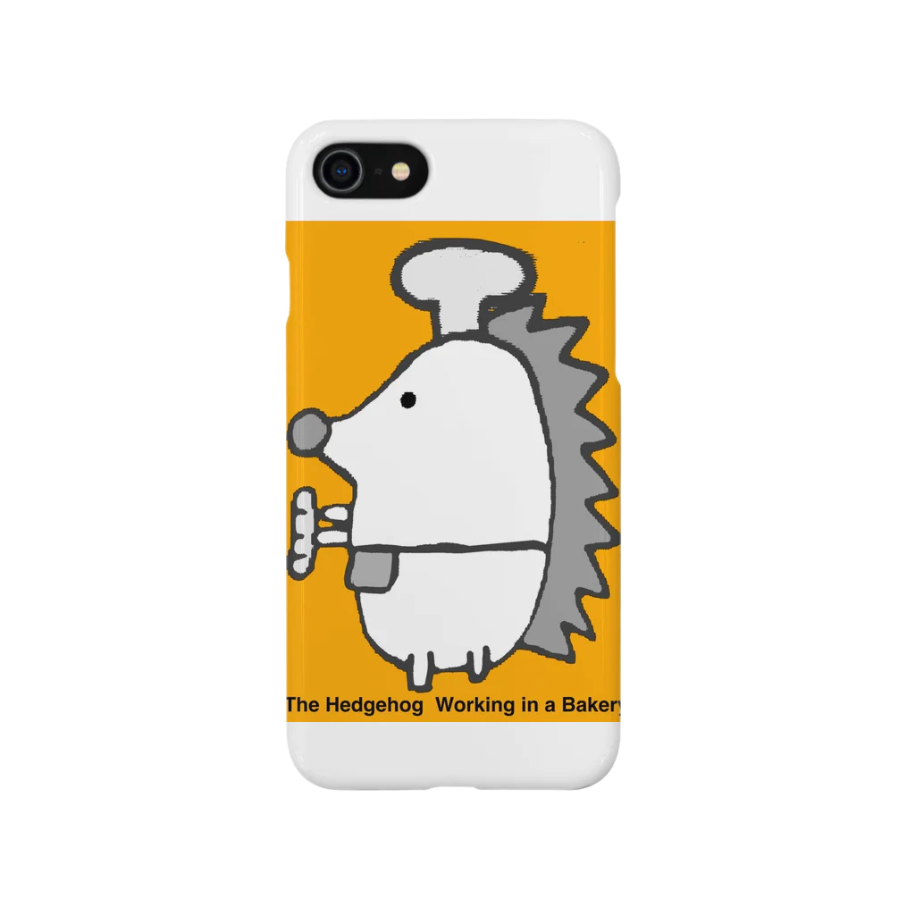 m_Hedgehogのパン屋で働くヘジホくん Smartphone Case