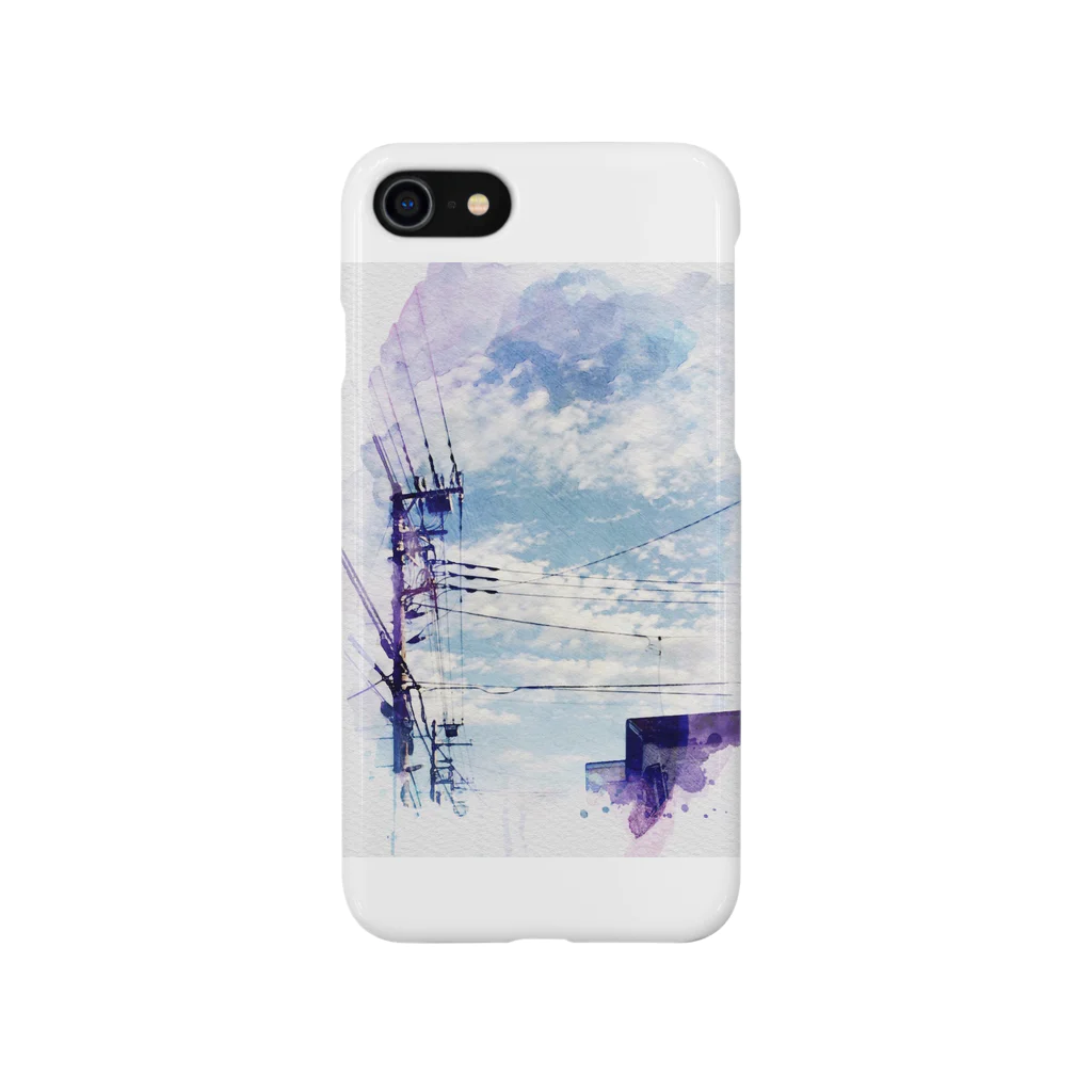 se-ra*の空色とひつじ雲 Smartphone Case