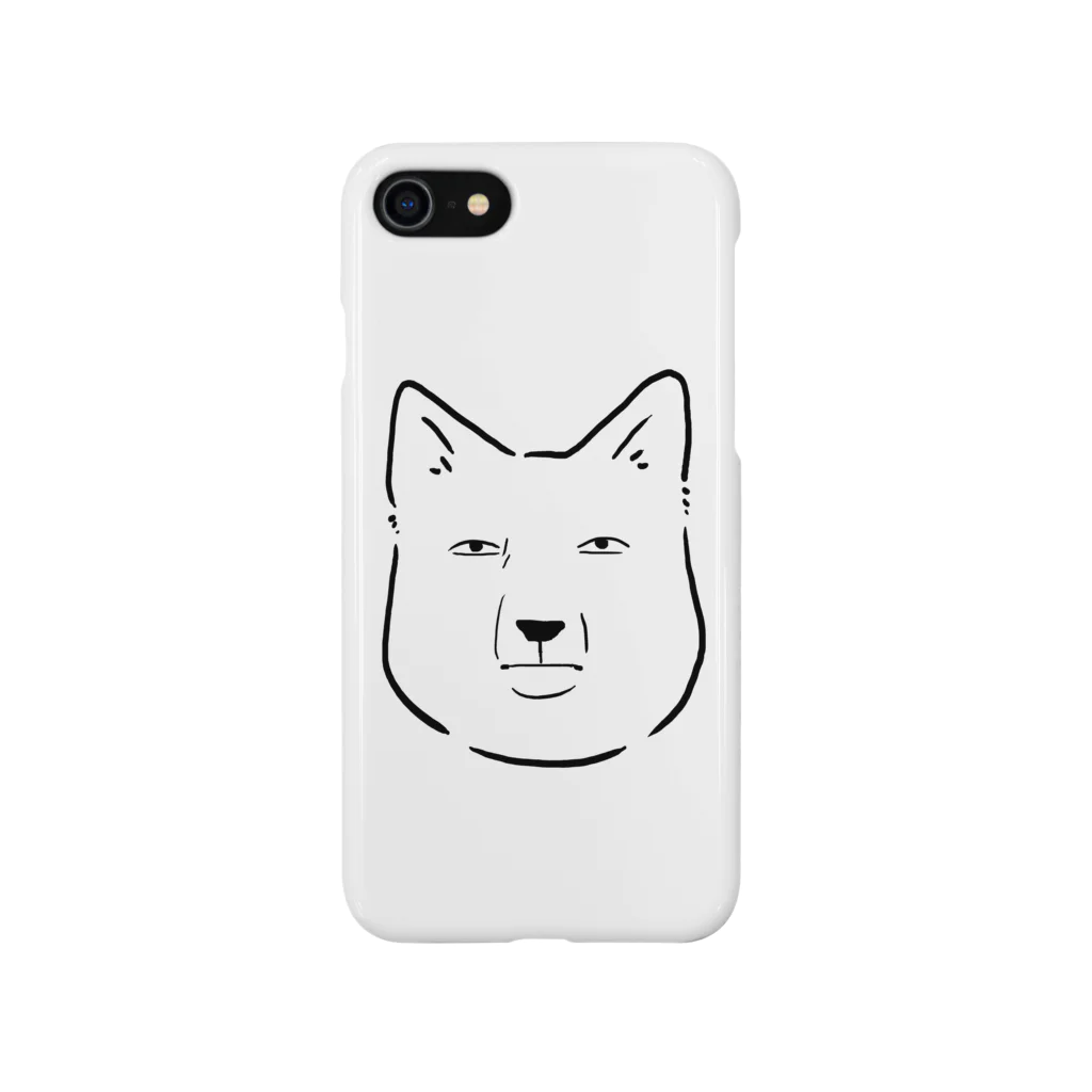 Oshiboriのチベットスナギツネ iPhone Smartphone Case